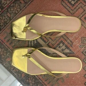 Gold Women's Sandals